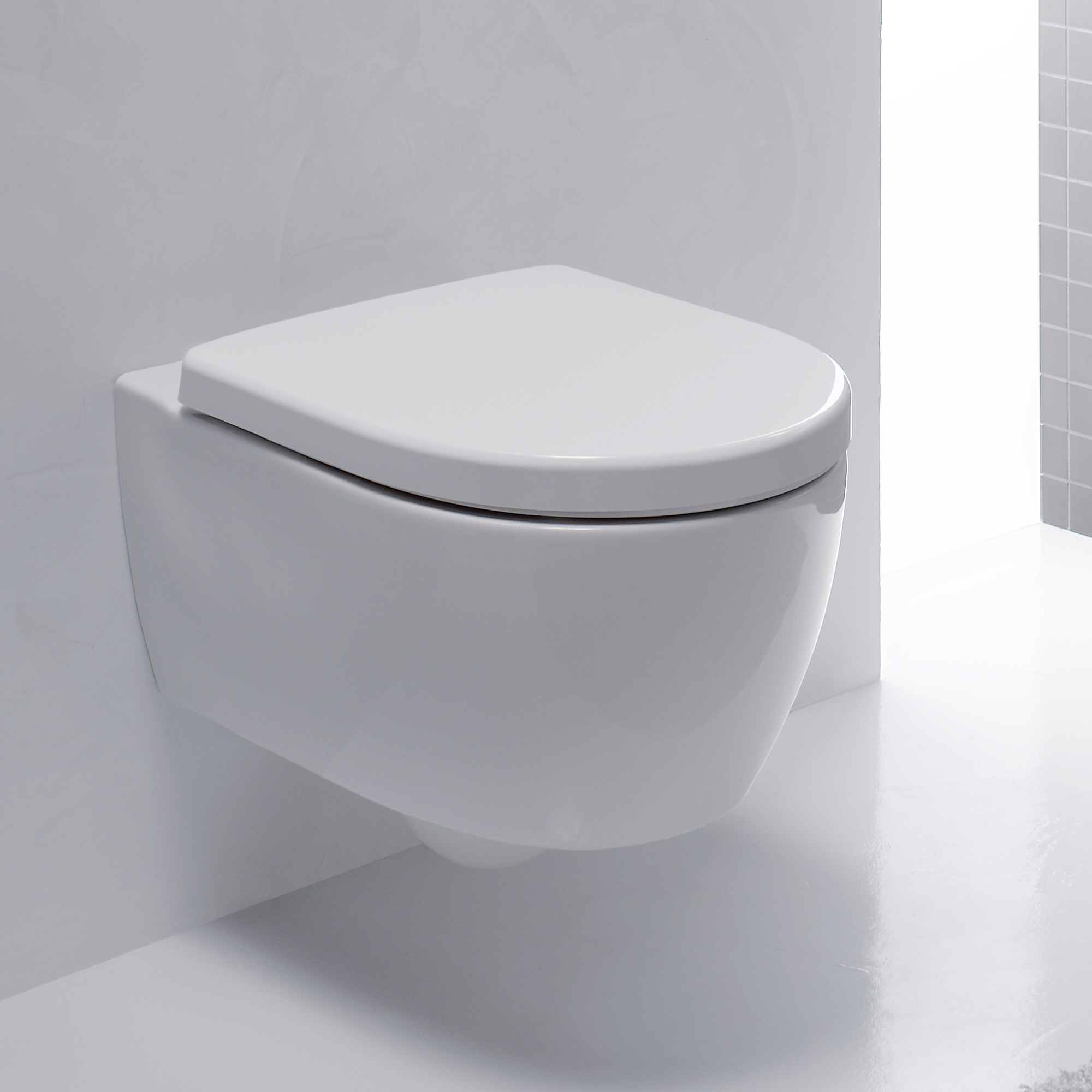 Wand Hänge Urinal Urinalbecken Pissoir WC Lotus Beschichtung Sensor Schalter 