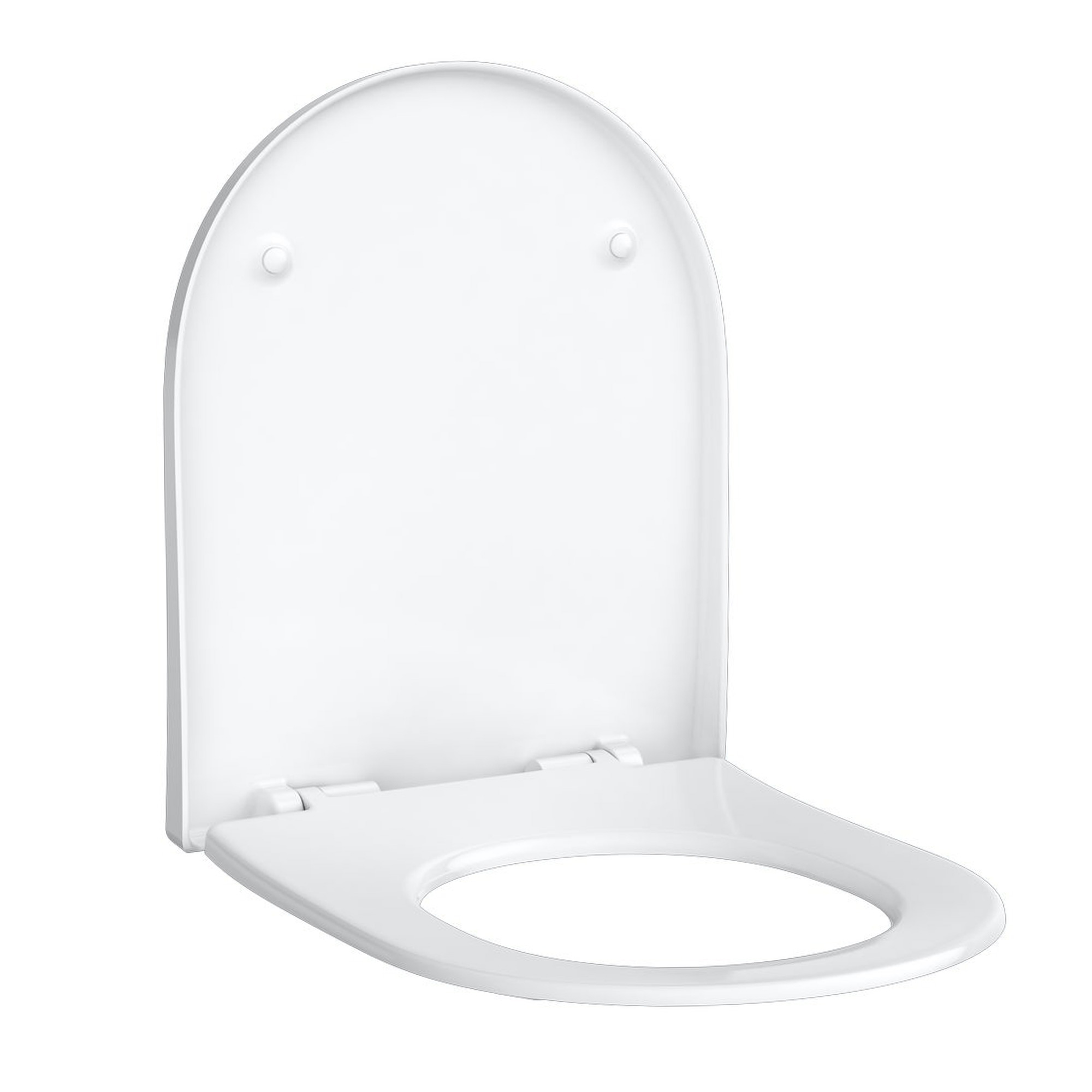 Lærd slank Passende Geberit Acanto slim toilet seat with lid with soft-close & removable -  500605012 | REUTER