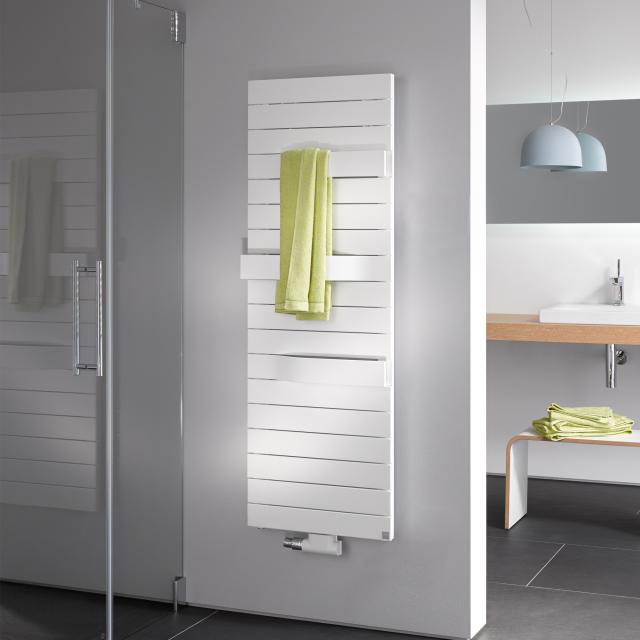 Kermi Tabeo bathroom radiator for hot water or mixed operation white, 1060 Watt