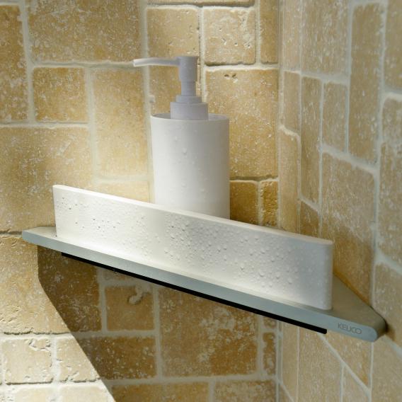 Keuco Edition 400 Corner Shower Shelf, Shower Tile Shelf