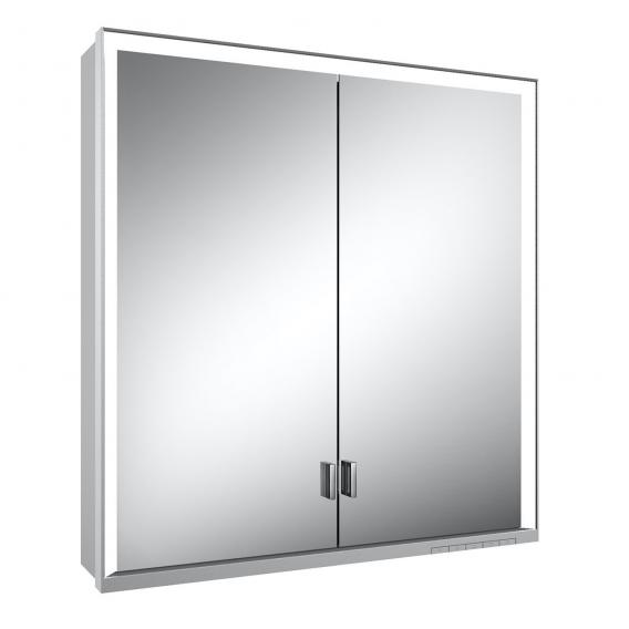 Keuco Royal Lumos mirror cabinet with lighting and 2 doors surface-mounted