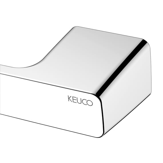 Keuco Edition 400 Anneau Porte-Serviettes Fixe Chromé - Design Élégant Et Robuste