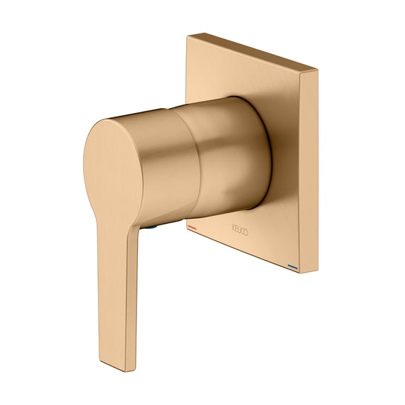 Duscharmatur Griff In Öl Rubbed Bronze – Ersatz Für Einhandmischer, Aus Messing