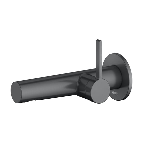 Rubinetto Lavabo INEX Europa Titanio Nero 99002i: Alta Pressione, Risparmio Acqua E 10 Anni Di Garanzia