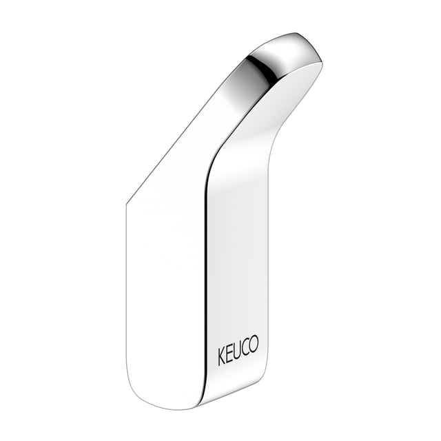 Keuco Plan Chrome Towel Hook - 14916 Bathroom Accessory With 4cm Outreach