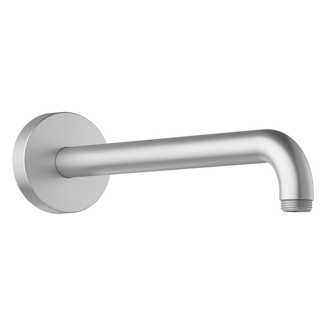 Keuco ROSE ripiano per doccia 32,8 cm, con griglia rettangolare alta per doccia, senza fori, Alluminio bianco opaco, Made in Germany, incl. kit di incollaggio e set di viti