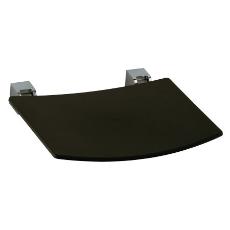 Keuco Plan foldable seat chrome/light grey