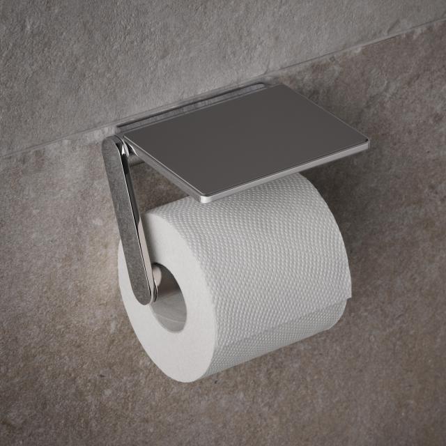 Keuco Plan Porte-rouleau de papier toilette chrome