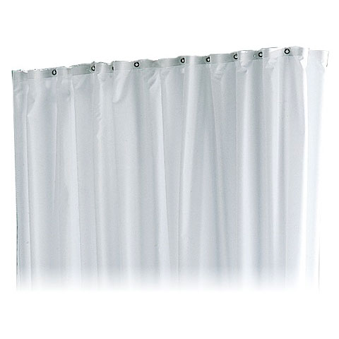 Keuco Plan shower curtain light grey
