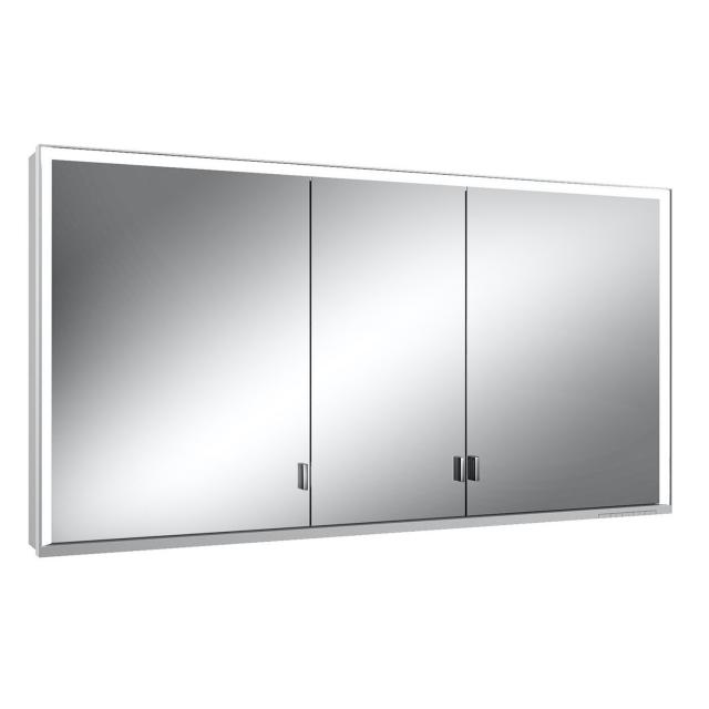 Keuco Royal Lumos mirror cabinet with lighting and 3 doors surface-mounted
