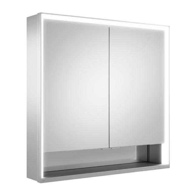 Keuco Royal Lumos mounted mirror cabinet with lighting and 2 doors