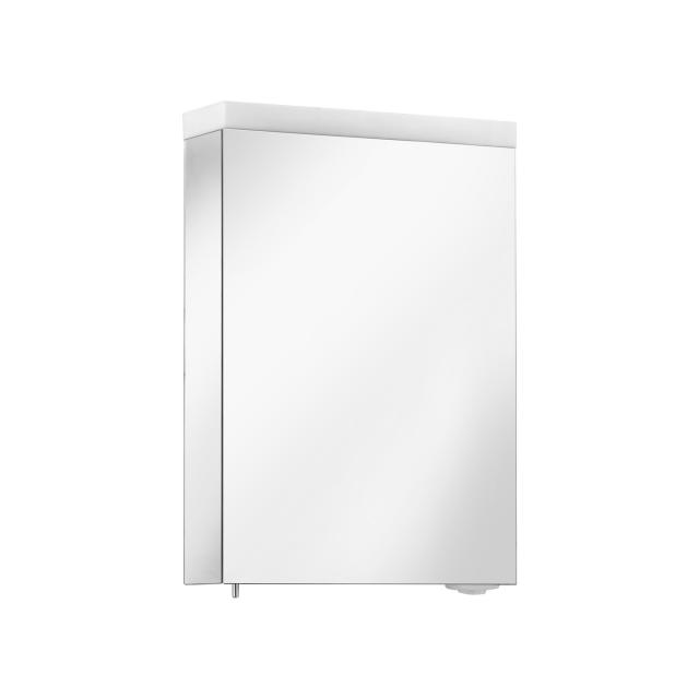 Keuco Royal Reflex.2 mounted mirror cabinet with lighting and 1 door hinged right
