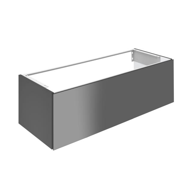 Keuco X-Line Meuble sous-lavabo pour lavabo encastré par-dessus avec 1 tiroir anthracite/anthracite mat satiné