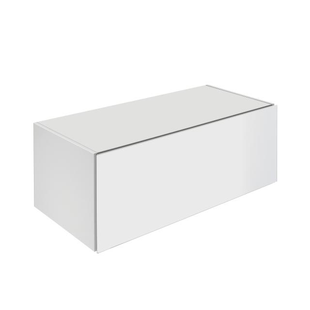 Keuco X-Line sideboard with 1 pull-out compartment white/matt white