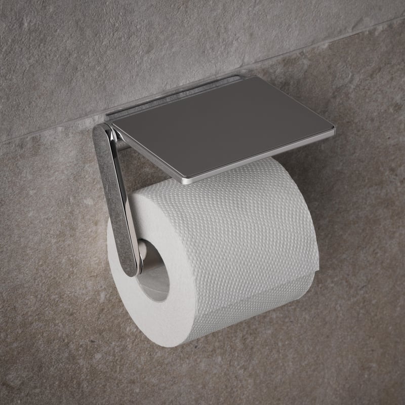 Steinberg 450 - Porte-papier toilette, noir mat 450 2800 S