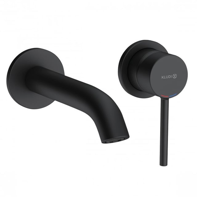 Miscelatore Per Lavabo A Parete Colore Nero Opaco Gattoni Avio Av03770no Nero Opaco 94087653
