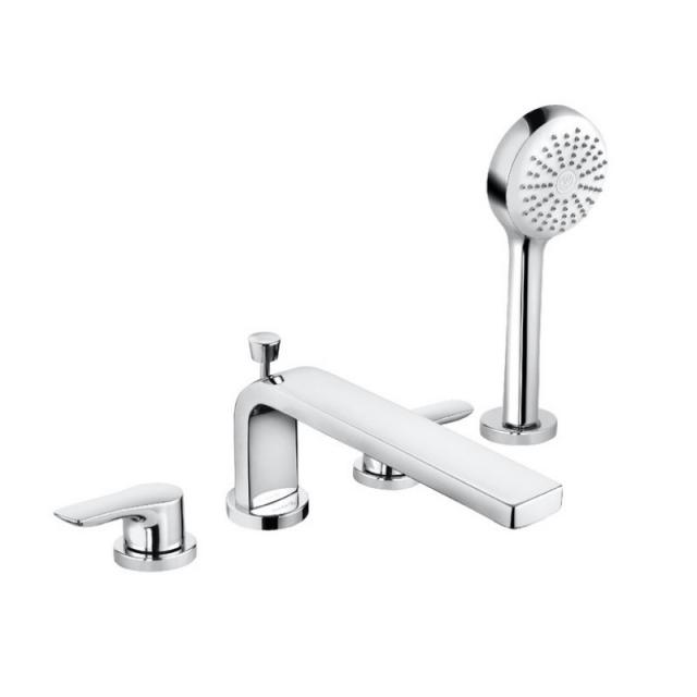 Kludi PURE&SOLID tile-mounted, bath and shower fitting