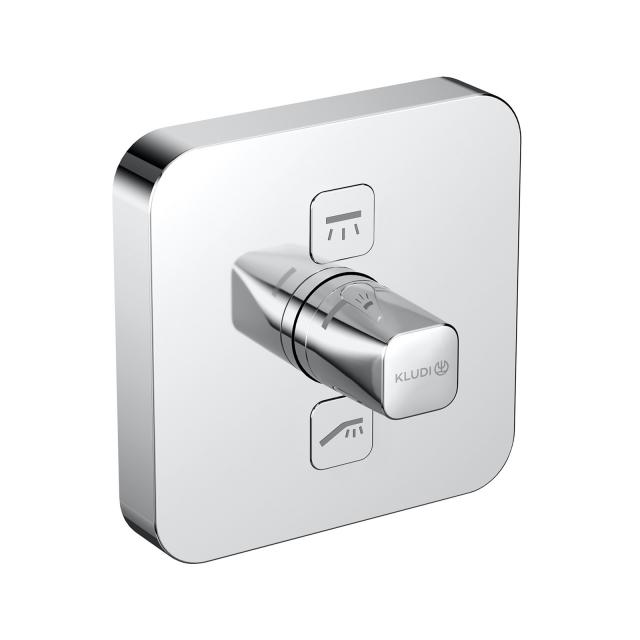 Kludi PUSH concealed shower fitting, square