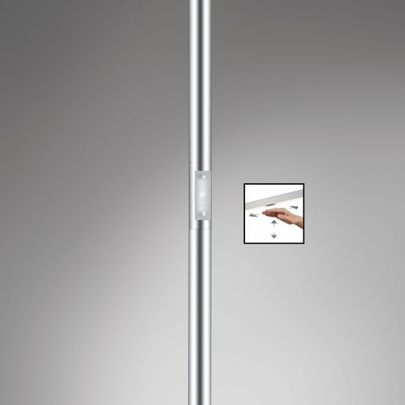 Massive Ardol Illuminazione Da Soffitto Nichel - 2 Lampade Da 7W - Diametro 40 Cm