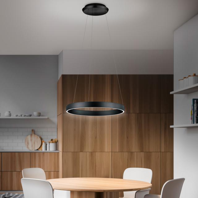 Knapstein Sara LED pendant light with dimmer and CCT