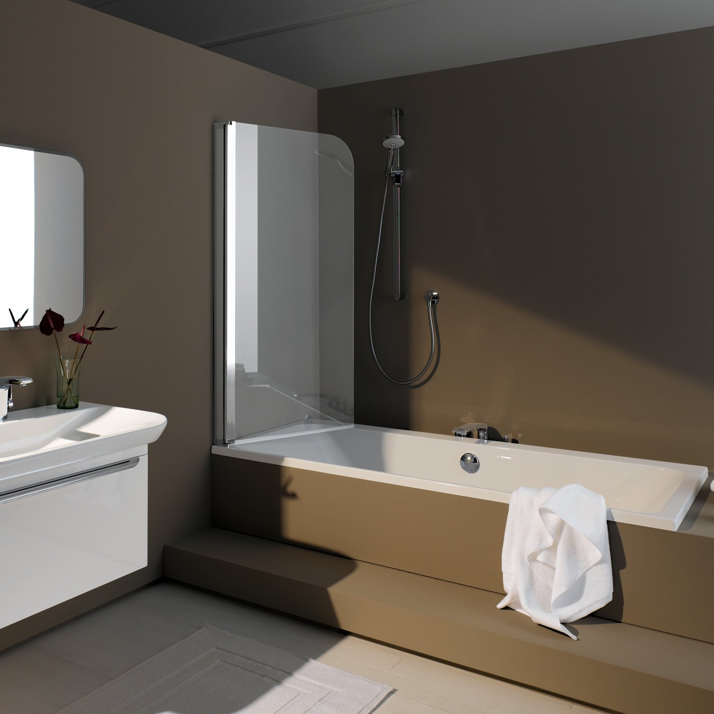 Pare-éclaboussures De Baignoire Transparent - Flexible, Facile à Installer - Pour Bain Enfant Ou Animal - Plusieurs Tailles - 9
