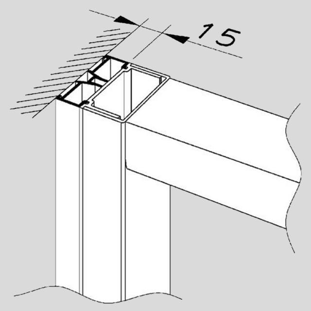 Koralle profile extension for doors