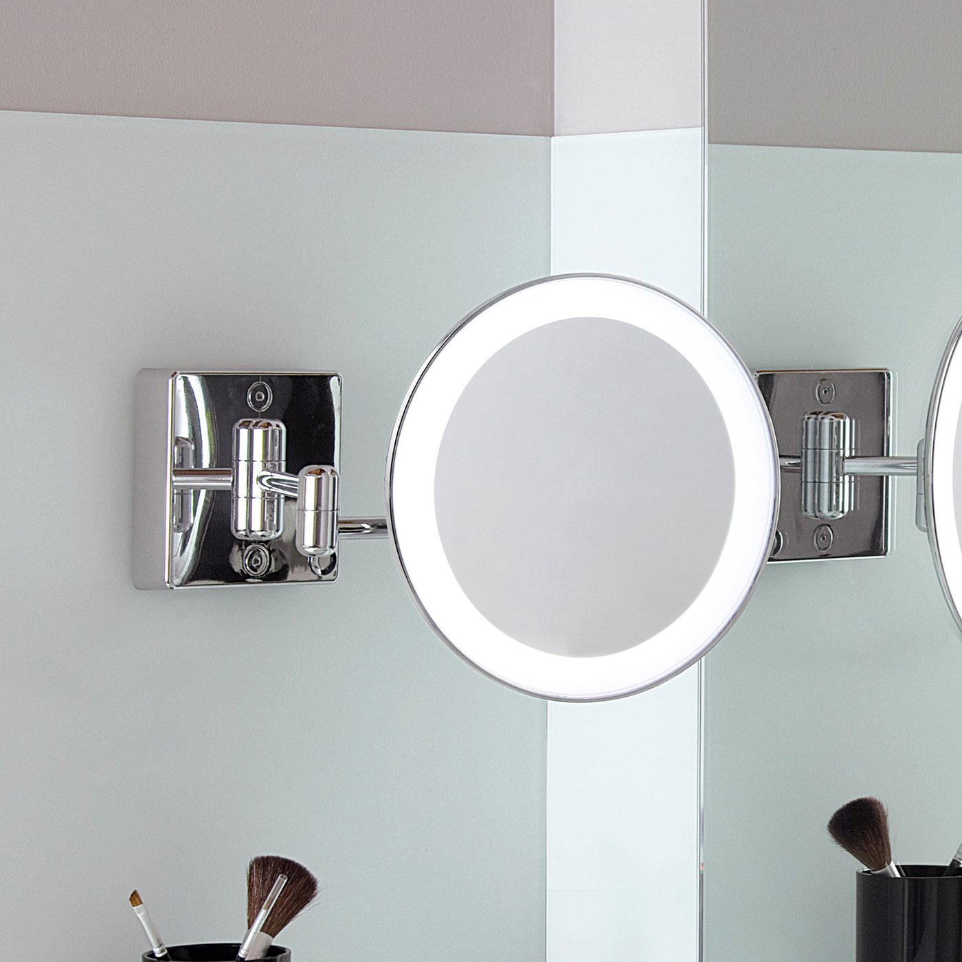 Koh-I-Noor TOELETTA Miroir cosmétique noir - 2154N-6 Koh-I-Noor TOELETTA Miroir cosmétique noir - 2154N-6