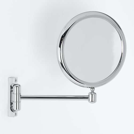 Miroir Grossissant Koh-I-Noor Chromé - Qualité Italienne Pour Salle De Bain Et Coiffeuse
