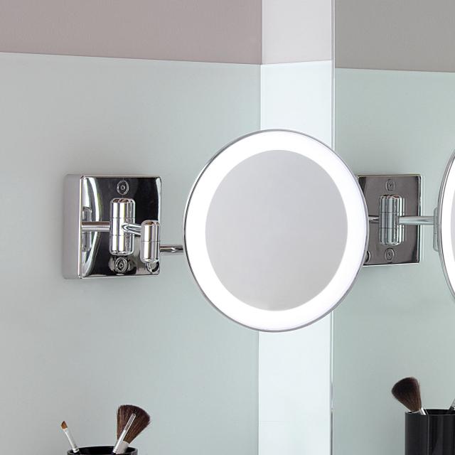 KOH-I-NOOR DISCOLO LED wall-mounted beauty mirror