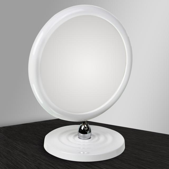 KOH-I-NOOR TOELETTA freestanding beauty mirror 3x magnification, white