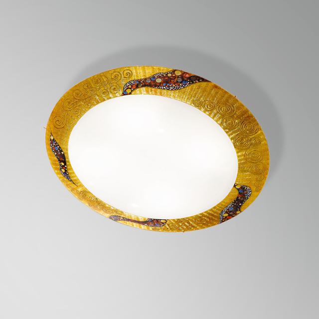 KOLARZ Serena ceiling light, gold 24 K