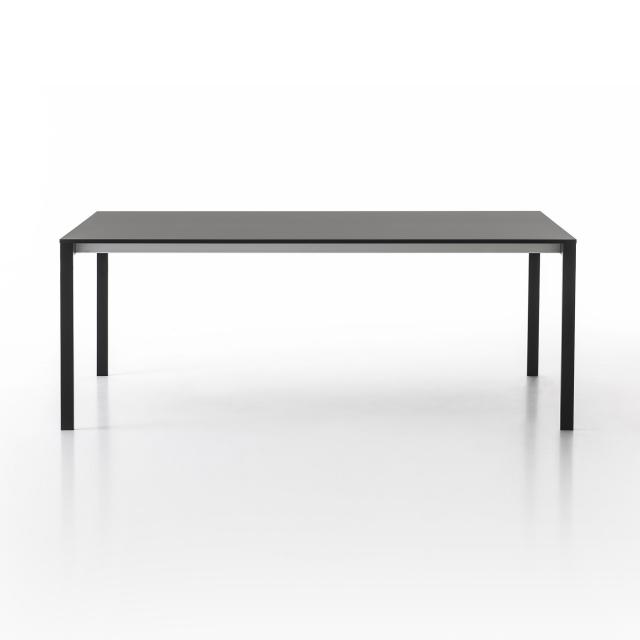 Kristalia be-Easy Fenix-NTM dining table with extension leaf