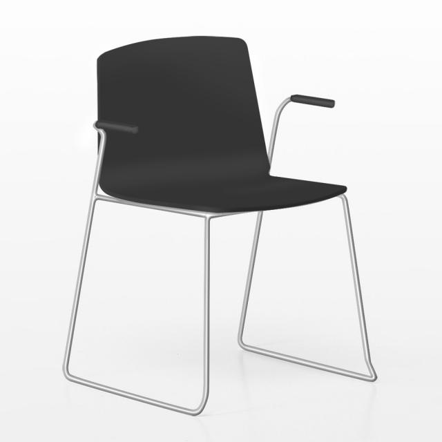 Kristalia Rama chair with armrests