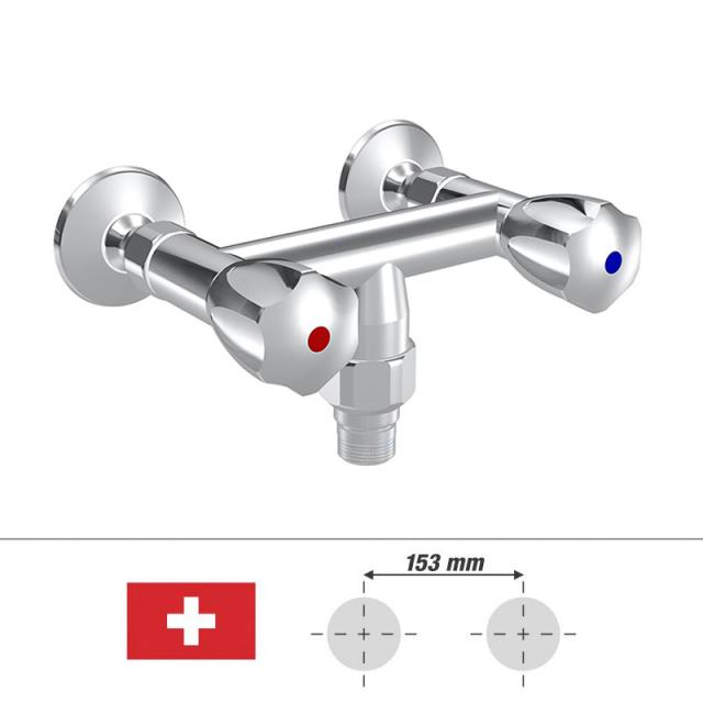 KWC Gastro two handle, kitchen mixer, for Switzerland