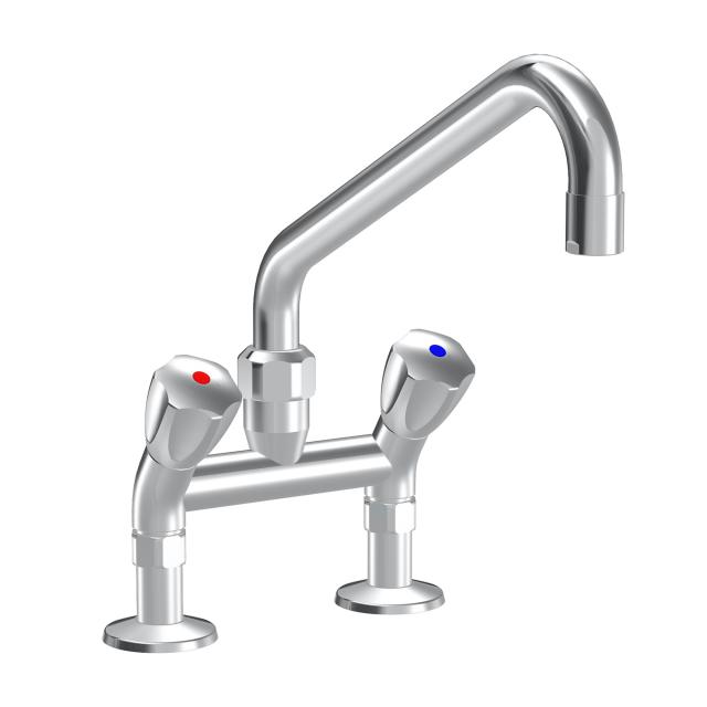 KWC Gastro two-handle kitchen mixer tap