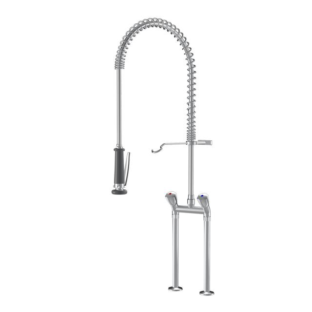 KWC Gastro two-handle kitchen mixer tap
