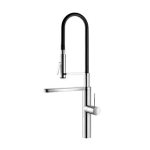 KWC Ono single-lever kitchen mixer tap stainless steel
