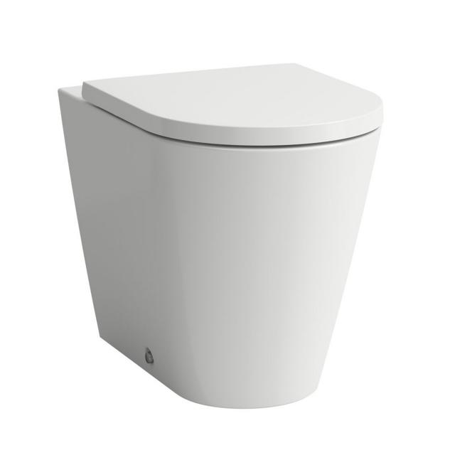Kartell by LAUFEN floorstanding washdown toilet, rimless matt white