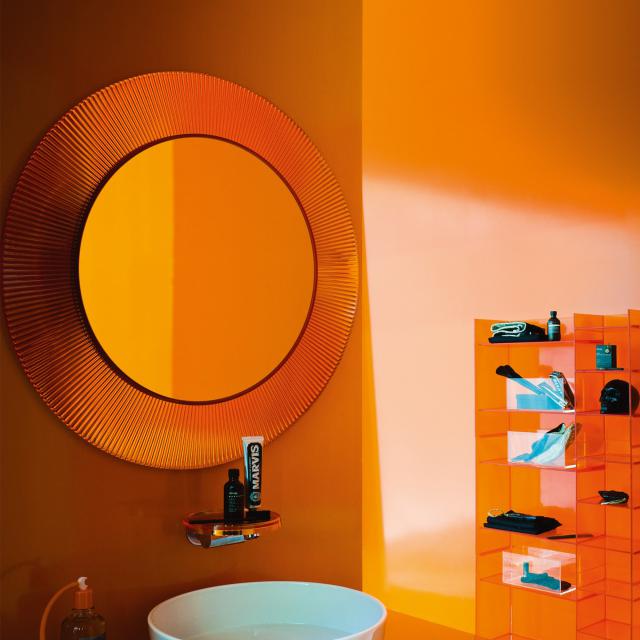 Kartell by LAUFEN mirror orange tangerine