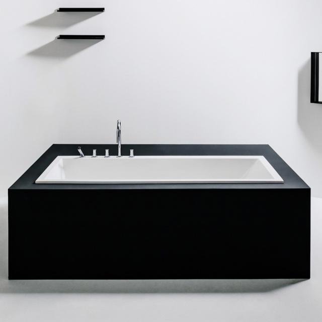 Kartell by LAUFEN rectangular bath with lighting, built-in