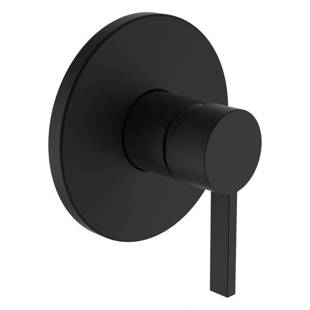 Kartell by LAUFEN single-lever trim set for concealed shower mixer matt black