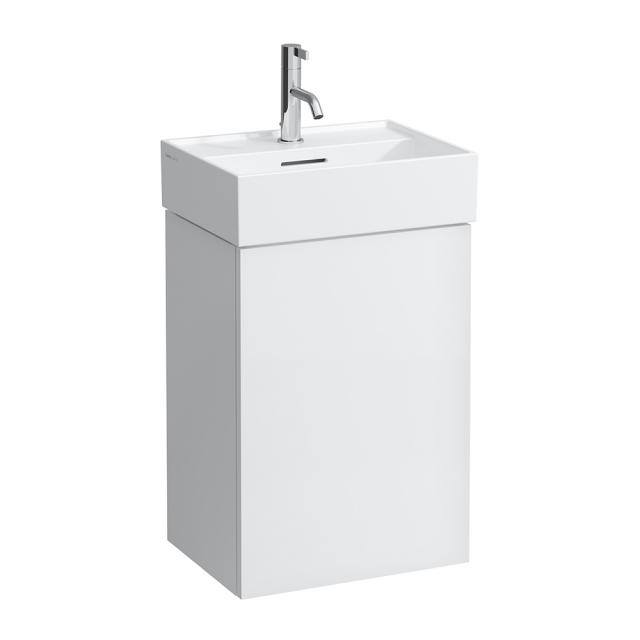 Kartell by LAUFEN vanity unit for hand washbasin with 1 door matt white