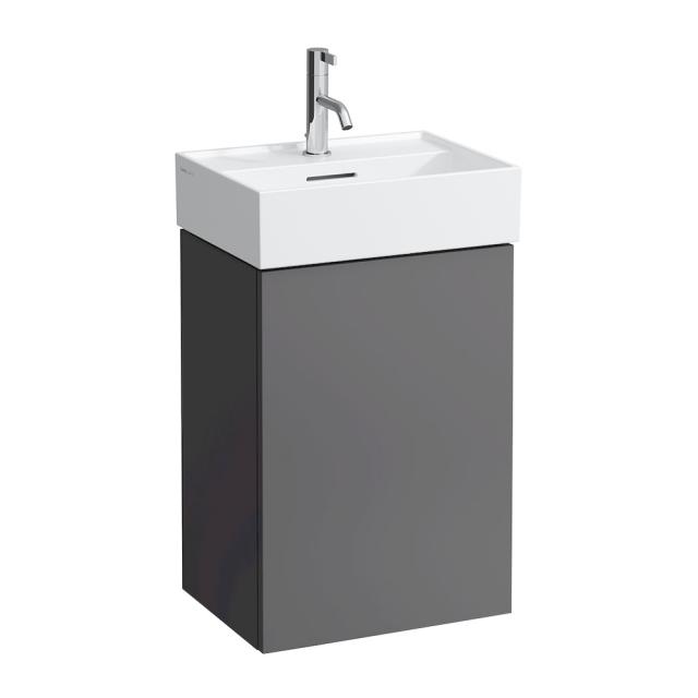 Kartell by LAUFEN vanity unit for hand washbasin with 1 door slate