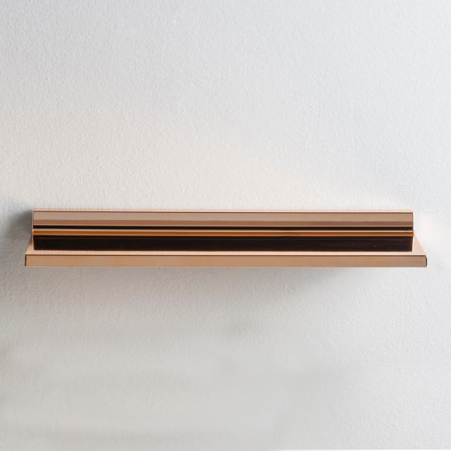Kartell by LAUFEN wall-mounted shelf copper