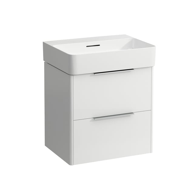 LAUFEN VAL Lavabo Con Mobile Base 2 Scomparti Estraibili Bianco Lucido laufen-val-lavabo-con-mobile-base-2-scomparti-estraibili-bianco-lucido