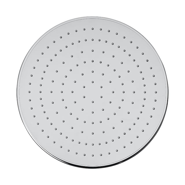 Duravit Universal Soffione Doccia A Pioggia 250 Mm, Nero Opaco, Inclinabile