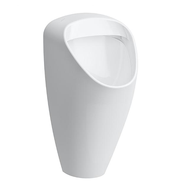 LAUFEN Caprino Plus urinal, rear supply white, with CleanCoat