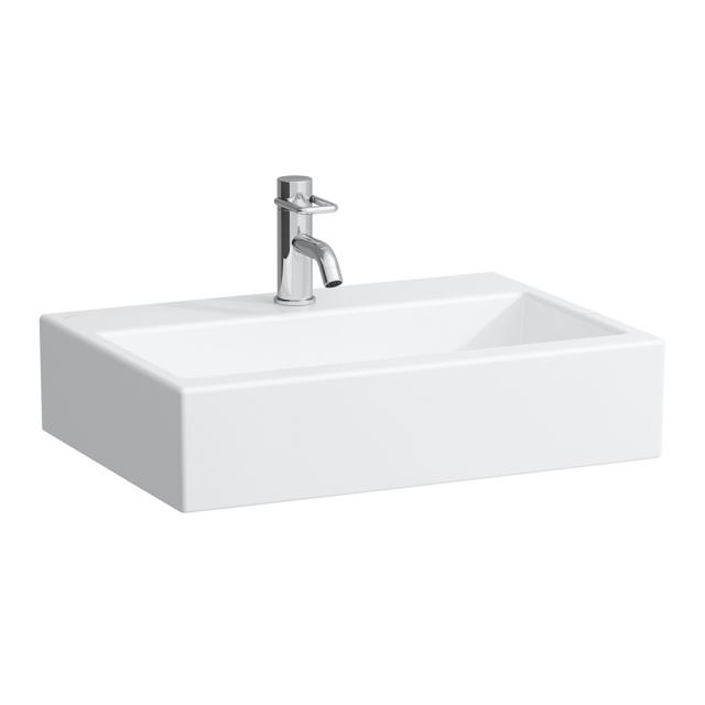LAUFEN Living City countertop washbasin with 1 tap hole, without overflow