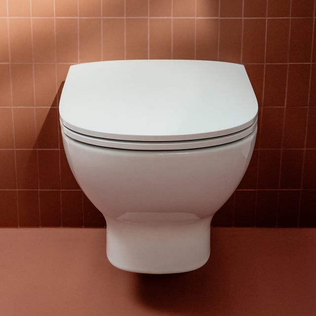 LAUFEN LUA Abattant WC, déclipsable, 445 x 370 x 45 mm