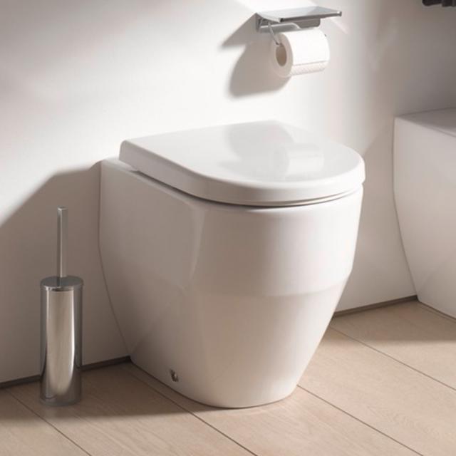 LAUFEN Pro floorstanding washdown toilet rimless, white, with CleanCoat